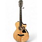 Used Taylor 352CE Natural Acoustic Electric Guitar thumbnail