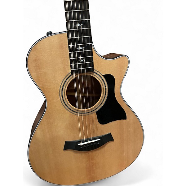 Used Taylor 352CE Natural Acoustic Electric Guitar