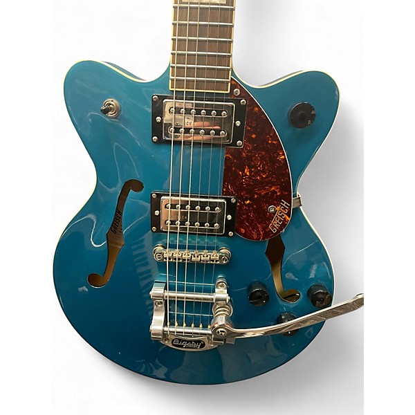 Used Gretsch Guitars g2657t Ocean Turquoise Hollow Body Electric Guitar