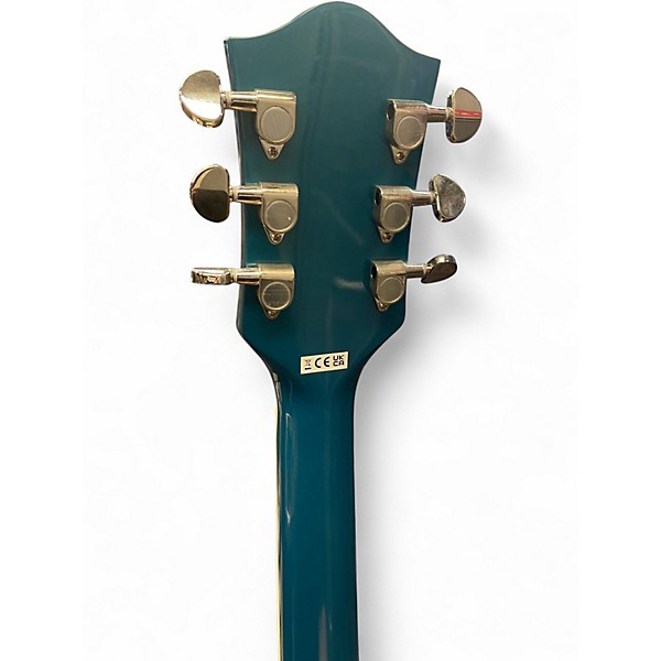 Used Gretsch Guitars g2657t Ocean Turquoise Hollow Body Electric Guitar
