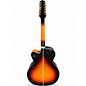 Used Takamine GJ72CE-12 Sunburst 12 String Acoustic Electric Guitar