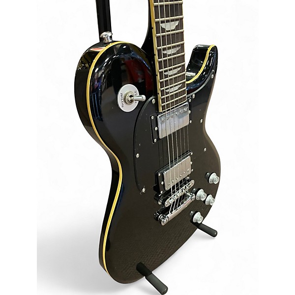 Used Keith Urban Single Cut Black Solid Body Electric Guitar