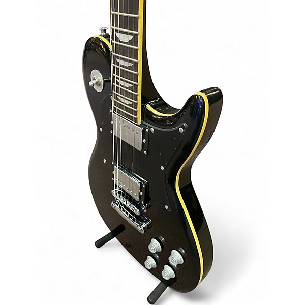 Used Keith Urban Single Cut Black Solid Body Electric Guitar