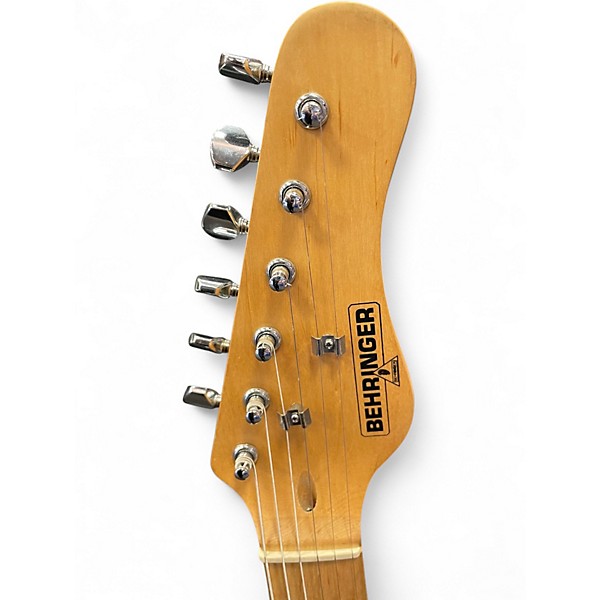 Used Behringer Strat Style Black Solid Body Electric Guitar