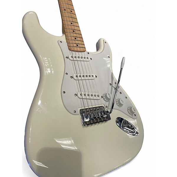 Used Squier Sonic Stratocaster Olympic White Solid Body Electric Guitar