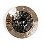 Used MEINL 16in Classic Custom Dual Crash Cymbal