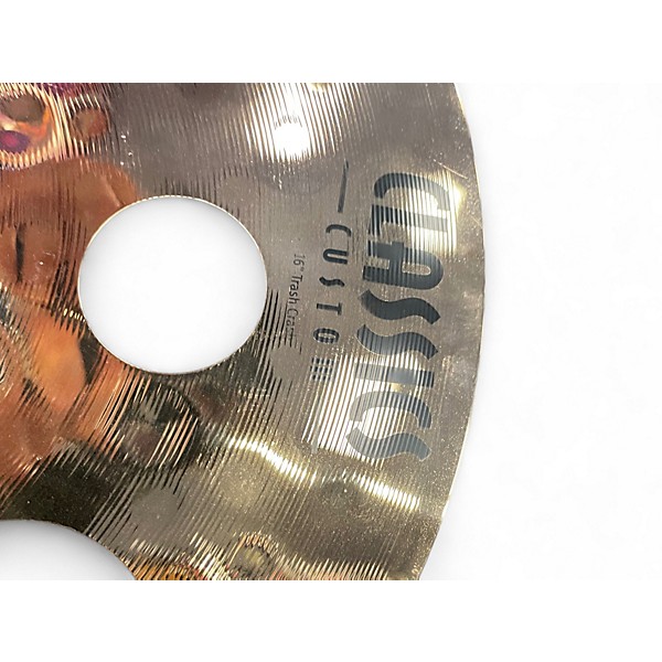 Used MEINL 16in Classic Custom Trash Crash Brilliant Cymbal