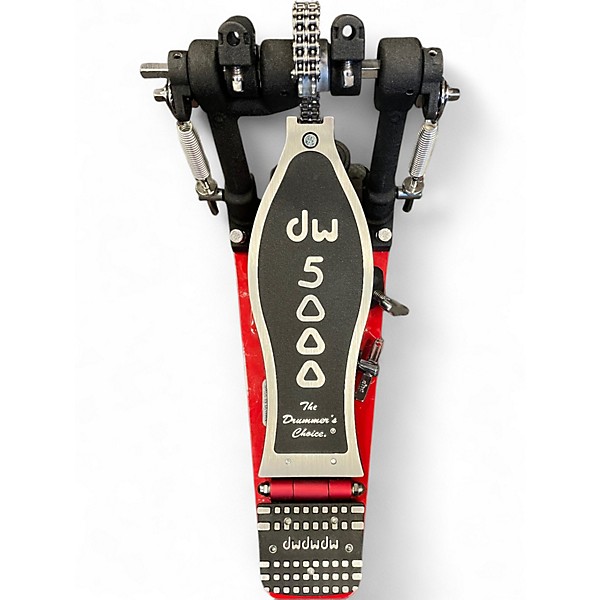 Used DW 5000 Series Double Double Bass Drum Pedal