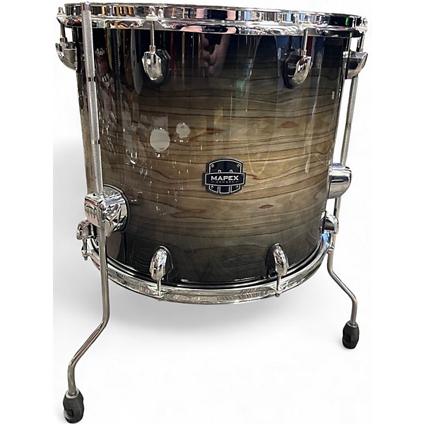 Used Mapex 5 Piece Armory Studioease Black Dawn Fade Drum Kit