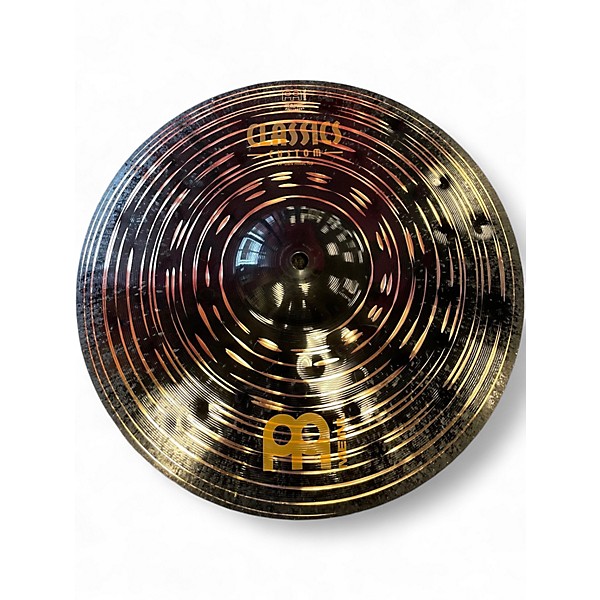 Used MEINL 14in Classic Custom Dark Hi Hat Pair Cymbal