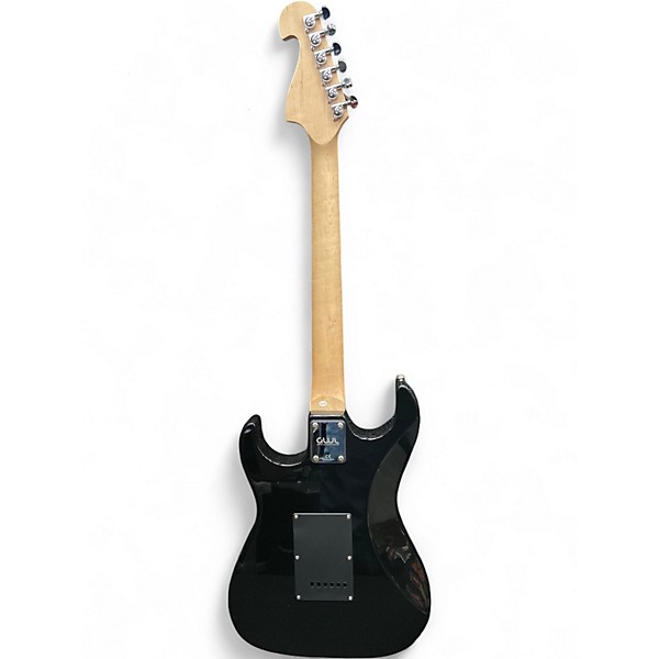 Used Gwl GEORGE WASHBURN LIMITED Black Solid Body Electric Guitar