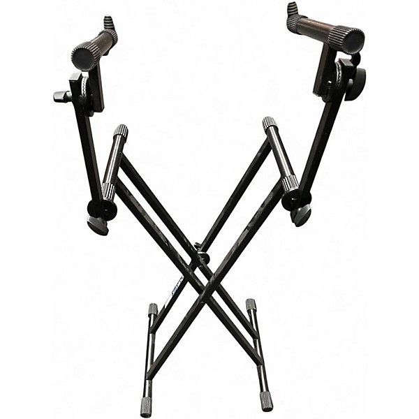 Used Quik-Lok 2 TIER KEYBOARD STAND Keyboard Stand