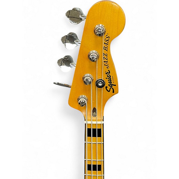 Used Squier Classic Vibe 70s Jazz Bass Natural Electric Bass Guitar