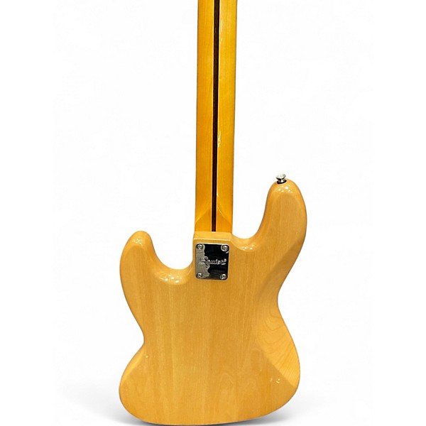 Used Squier Classic Vibe 70s Jazz Bass Natural Electric Bass Guitar