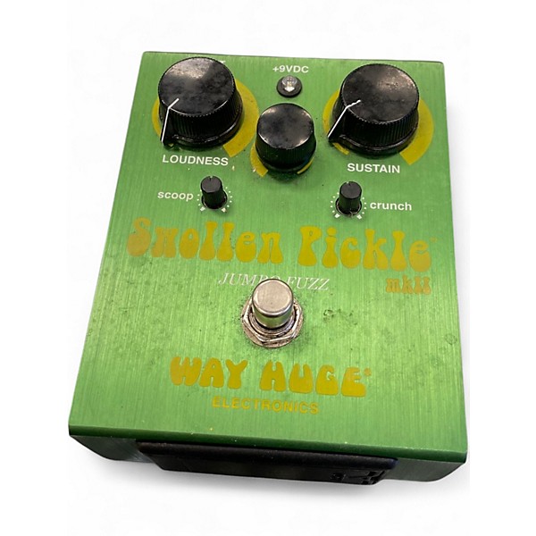 Used Way Huge Electronics WHE401 Swollen Pickle MKII Super Jumbo Fuzz Effect Pedal