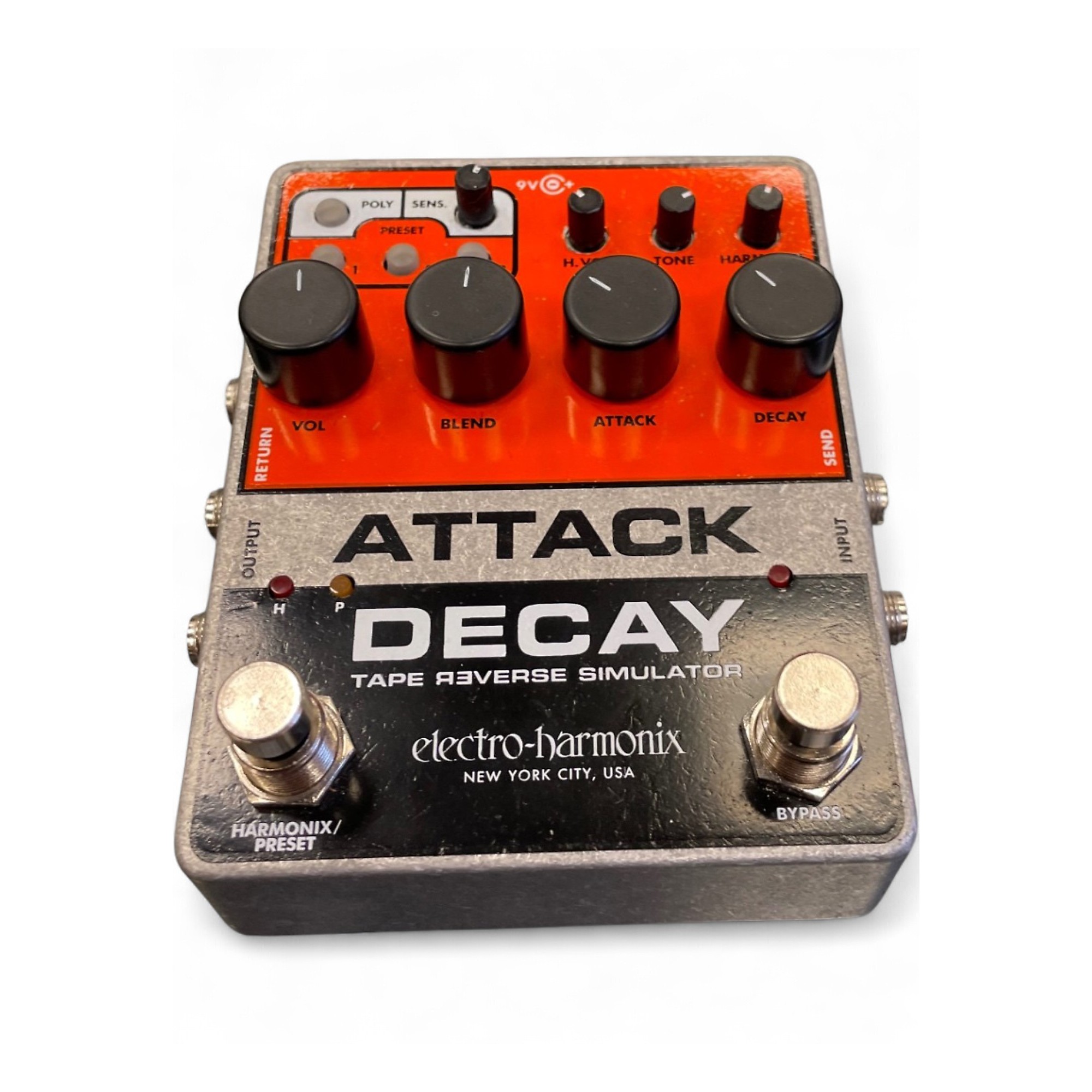 Used Electro-Harmonix Attack Decay Tape Reverse Simulator Effect