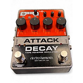 Used Electro-Harmonix Attack Decay Tape Reverse Simulator Effect Pedal