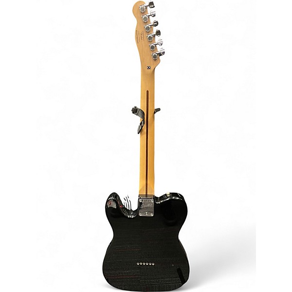Used Squier Avril Lavigne Signature Telecaster Black Solid Body Electric Guitar