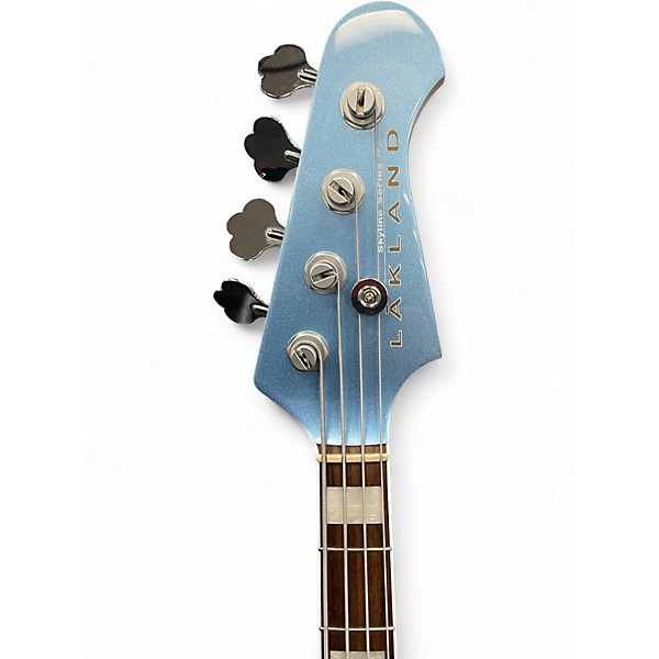 Used Lakland SYLINE SERIES DARRYL JONES Blue Onyx Electric Bass Guitar