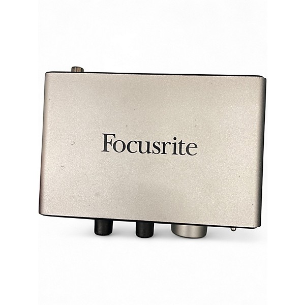 Used Focusrite iTrack Solo Audio Interface