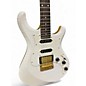 Used Knaggs severn trem hss Trans White Solid Body Electric Guitar
