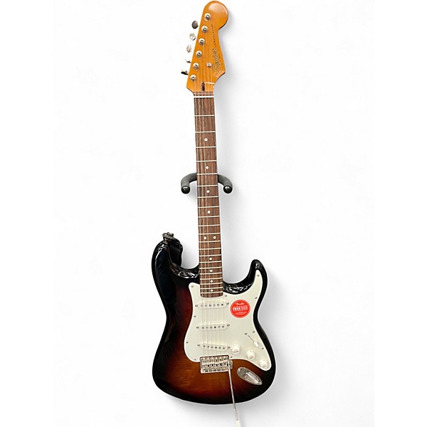 Used Squier Classic Vibe 1960S Stratocaster Sunburst Solid Body Electric Guitar