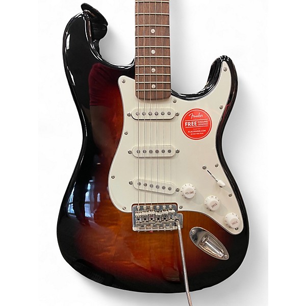 Used Squier Classic Vibe 1960S Stratocaster Sunburst Solid Body Electric Guitar