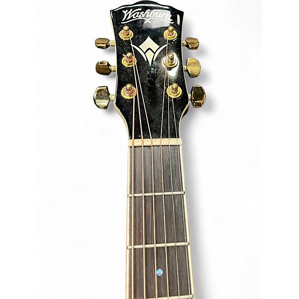 Used Washburn EA55G KOA BURST Acoustic Electric Guitar