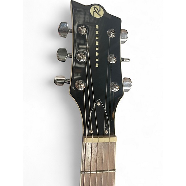 Used Reverend RoundHouse Violin Burst Solid Body Electric Guitar
