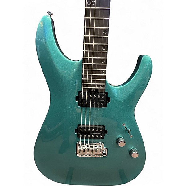 Used Schecter Guitar Research AM6 Arctic JADE Solid Body Electric Guitar