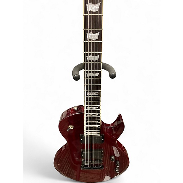 Used ESP LTD EC300 Red Solid Body Electric Guitar
