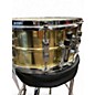 Used Ludwig 6.5X14 Acro Brass Snare Brass Drum