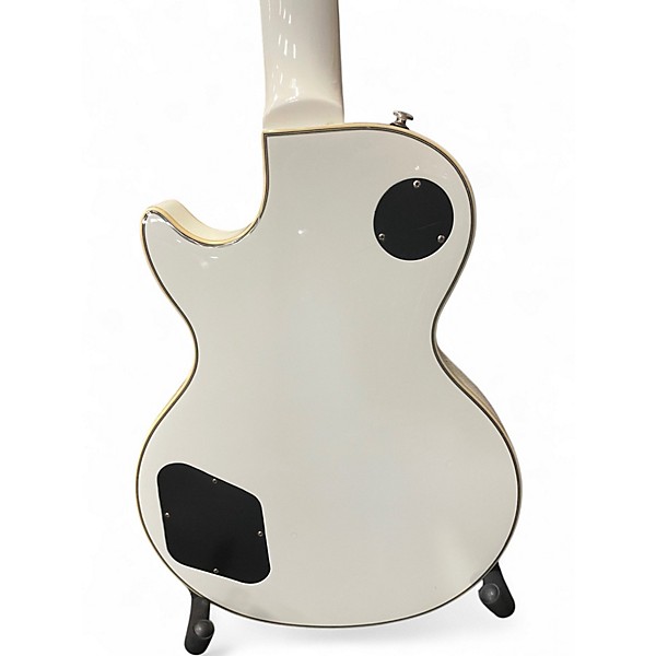 Used Epiphone les paul custom white Solid Body Electric Guitar