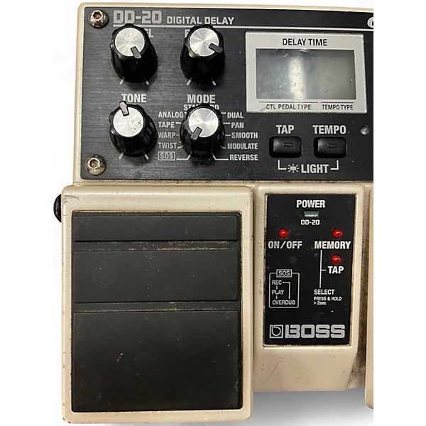 Used BOSS DD20 Giga Delay Effect Pedal