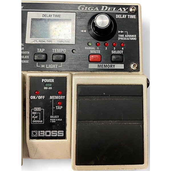 Used BOSS DD20 Giga Delay Effect Pedal