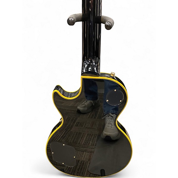 Used Epiphone JOE BONAMASSA LES PAUL CUSOM Black and Gold Solid Body Electric Guitar