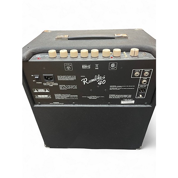 Used Fender RUMBLE 40 Bass Combo Amp