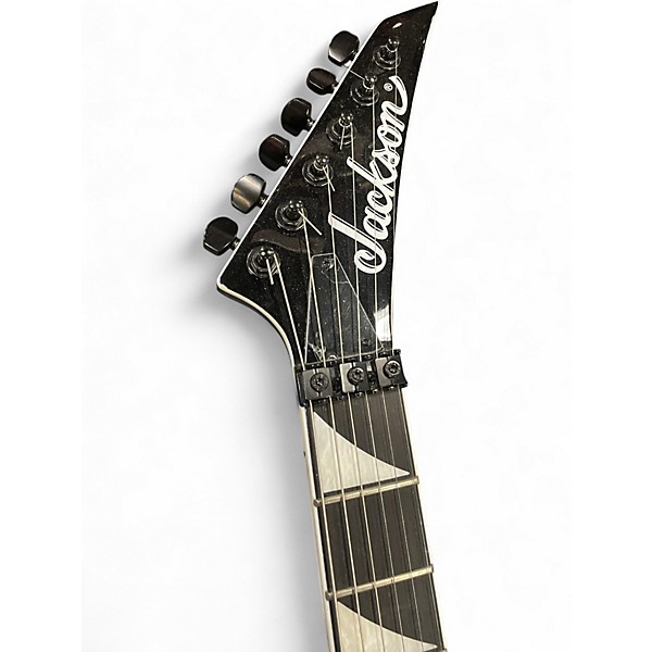 Used Jackson JS32R Silver Sparkle Solid Body Electric Guitar