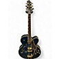 Used Greg Bennett Design by Samick LASALLE Blue Hollow Body Electric Guitar thumbnail
