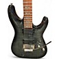Used Schecter Guitar Research DEMON 6FR DARK GREEN Solid Body Electric Guitar