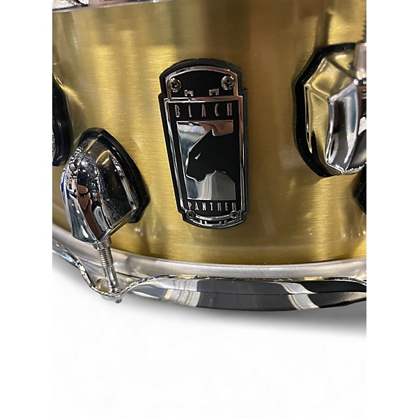 Used Mapex 14in Black Panther Metallion brass Drum