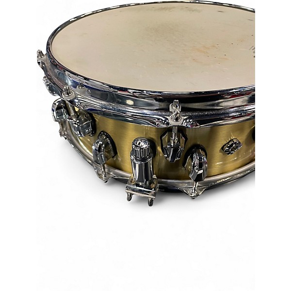 Used Mapex 14in Black Panther Metallion brass Drum