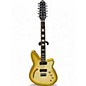Used Reverend Airwave 12 Gold Hollow Body Electric Guitar thumbnail