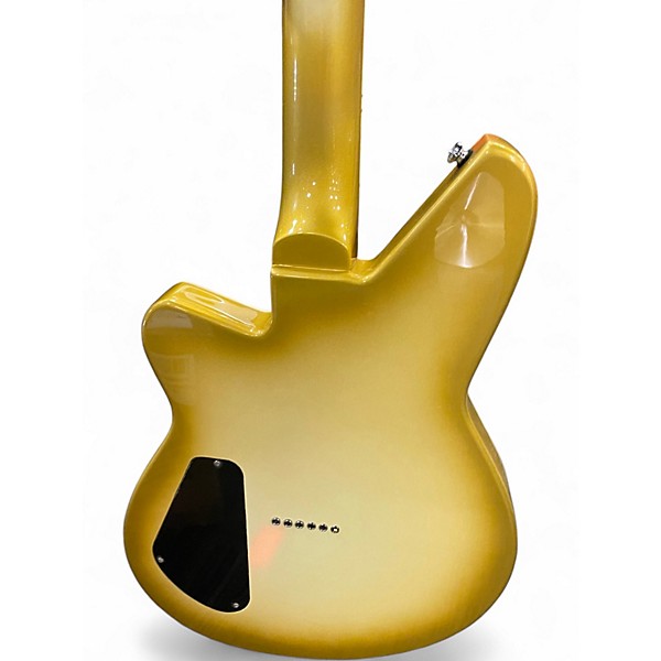 Used Reverend Airwave 12 Gold Hollow Body Electric Guitar