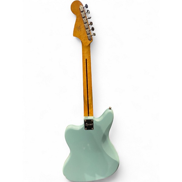 Used Squier Classic Vibe 70s Jaguar Daphne Blue Solid Body Electric Guitar