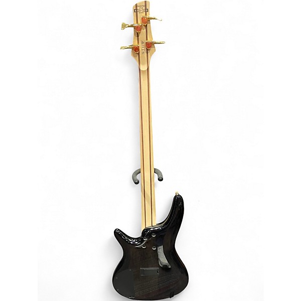 Used Ibanez SR400 Tropical Seafloor Burst Electric Bass Guitar