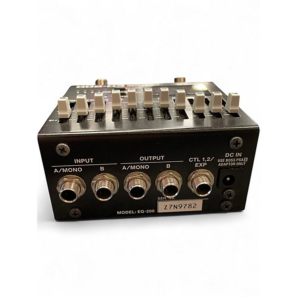 Used BOSS EQ-200 Pedal