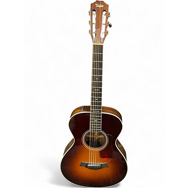Used Taylor 712E 12-Fret 2 Color Sunburst Acoustic Electric Guitar