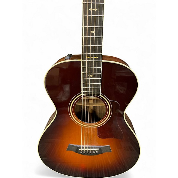 Used Taylor 712E 12-Fret 2 Color Sunburst Acoustic Electric Guitar