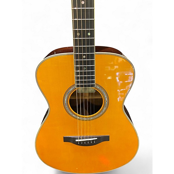 Used Yamaha LSTA Natural Acoustic Electric Guitar